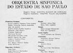Formação da Orquestra em 1974, 20 anos de sua criação